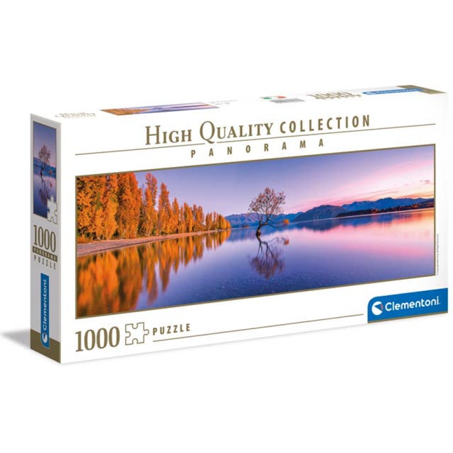 Lake Wanaka Tree - 1000Pc Panoramic Puzzle