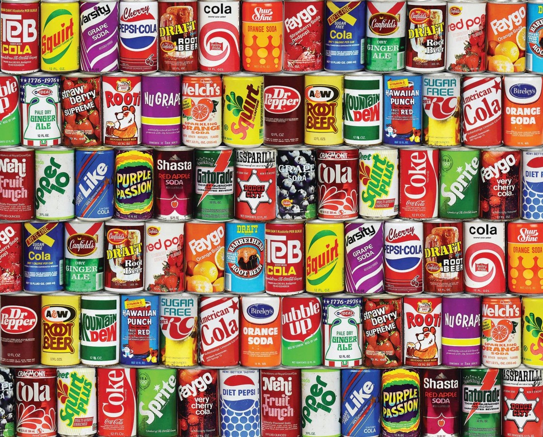 Retro Refreshments 1000 Piece Jigsaw Puzzle