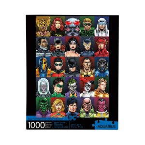 DC Faces 1000 Piece Jigsaw Puzzle