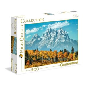 Grand Teton in Fall, 500 Pc Puzzle