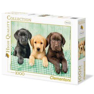Three Labs - 1000 Pc Jigsaw Puzzle
