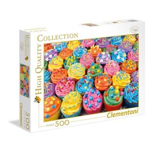 Colorful Cupcakes-500 Pc Puzzle