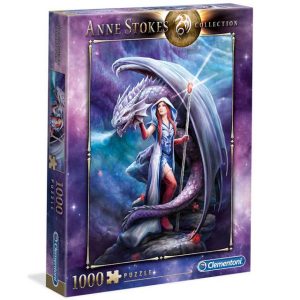 Anne Stokes -dragon Mage, 1000 Pc Puzzle
