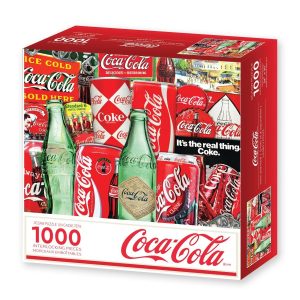Coca-Cola Then and Now 1000 Piece Majestic Puzzle