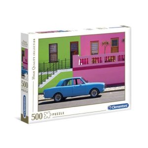 The Blue Car, 500 Pc Puzzle
