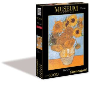Van Gogh, "Sunflowers" - 1000 Pc Puzzle