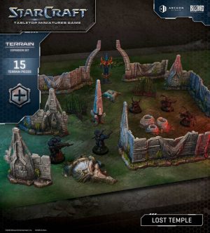 STARCRAFT: TERRAIN SET - LOST TEMPLE (3)