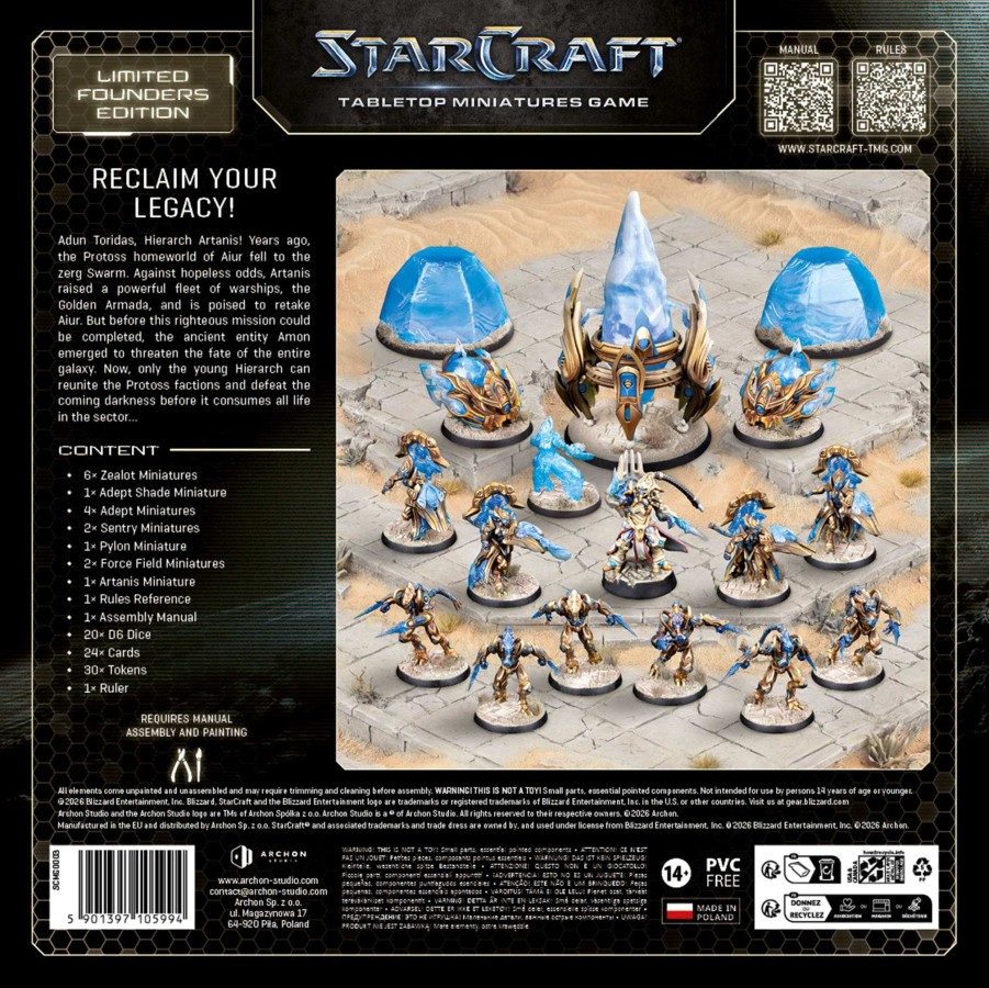 STARCRAFT: PROTOSS STARTER SET - FOUNDERS EDITION (8) - Image 2