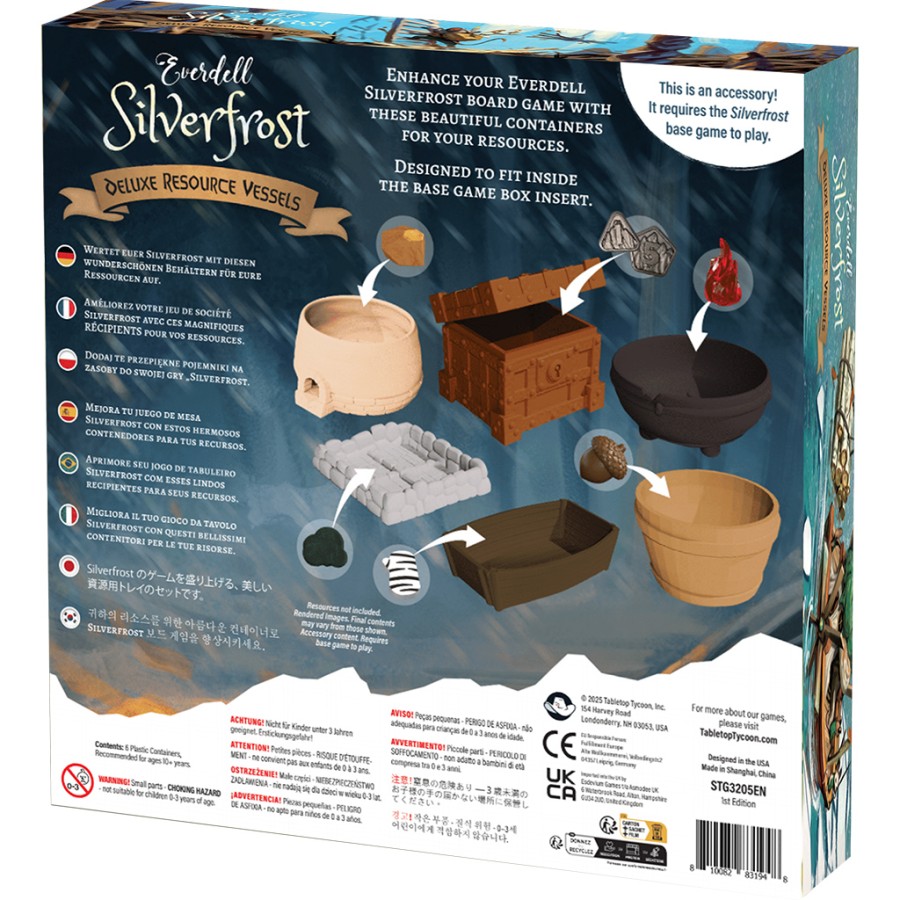 Everdell Silverfrost Deluxe Resource Vessels - Image 3