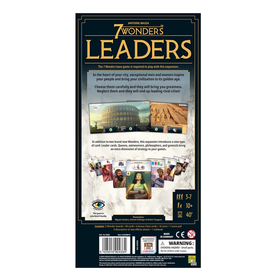 7 Wonders: Leaders (New Edition) - Image 3
