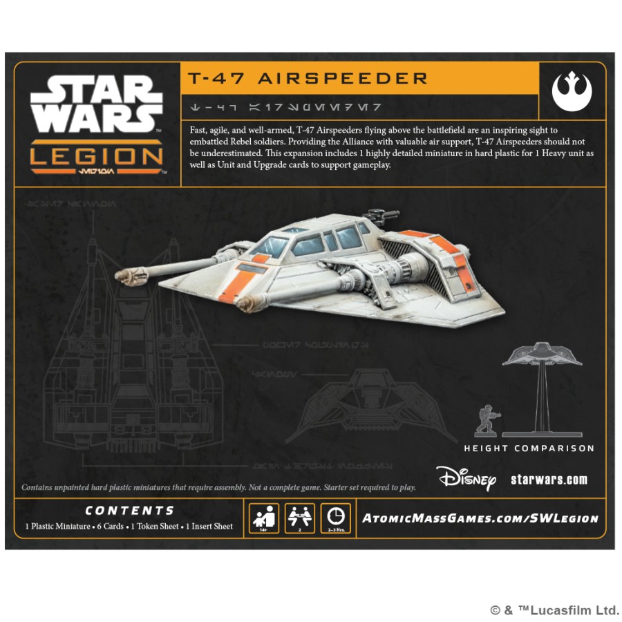 Star Wars: Legion – T-47 Airspeeder - Image 2