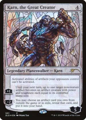 Karn, the Great Creator (Stained Glass) [Secret Lair Drop Series]