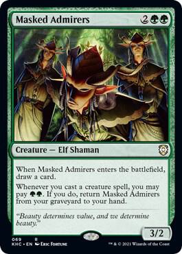 Masked Admirers [Commander: Kaldheim]