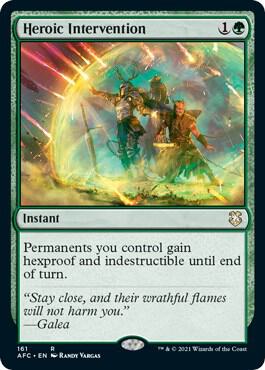 Heroic Intervention [Commander: Adventures in the Forgotten Realms]