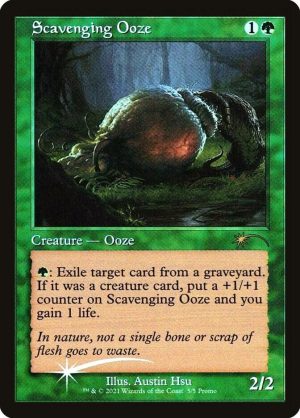 Scavenging Ooze (Retro Frame) [WPN & Gateway Promos]