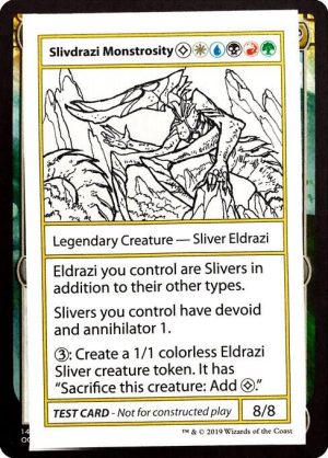Slivdrazi Monstrosity (No PW Symbol) [Mystery Booster: Convention Edition Exclusives]