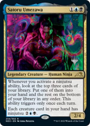 Satoru Umezawa [Promo Pack: Kamigawa: Neon Dynasty]