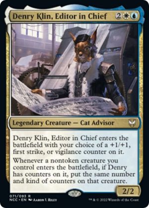 Denry Klin, Editor in Chief [Commander: Streets of New Capenna]