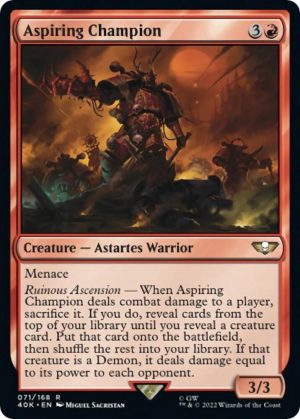 Aspiring Champion [Universes Beyond: Warhammer 40,000]