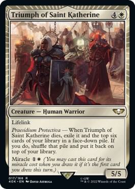 Triumph of Saint Katherine [Universes Beyond: Warhammer 40,000]