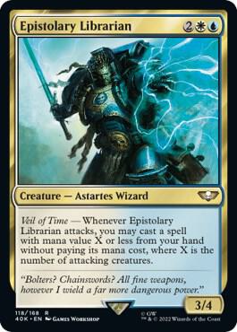 Epistolary Librarian [Universes Beyond: Warhammer 40,000]