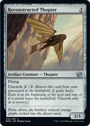 Reconstructed Thopter [The Brothers' War]