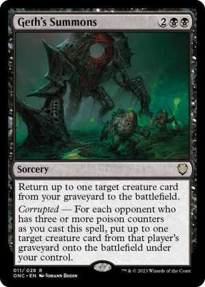 Geth's Summons [Commander: Phyrexia: All Will Be One]