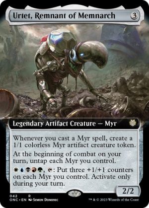 Urtet, Remnant of Memnarch (Extended Art) [Commander: Phyrexia: All Will Be One]