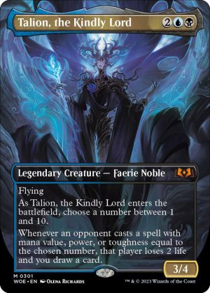 Talion, the Kindly Lord (Borderless) [Wilds of Eldraine]