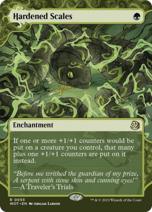 Hardened Scales [Wilds of Eldraine: Enchanting Tales]