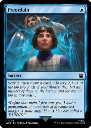 Preordain [Universes Beyond: Doctor Who]