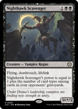Nighthawk Scavenger [Commander: The Lost Caverns of Ixalan]