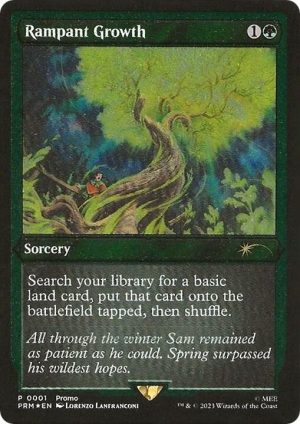 Rampant Growth (Foil Etched) [WPN & Gateway Promos]