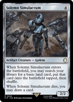Solemn Simulacrum [Universes Beyond: Fallout]