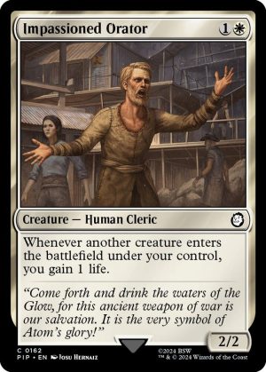 Impassioned Orator [Universes Beyond: Fallout]