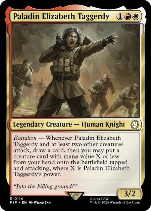Paladin Elizabeth Taggerdy [Universes Beyond: Fallout]