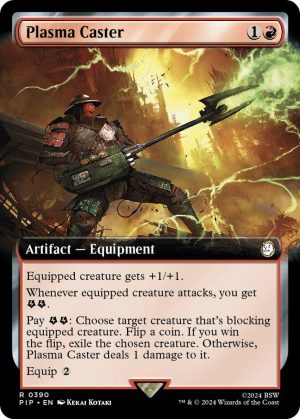 Plasma Caster (Extended Art) [Universes Beyond: Fallout]