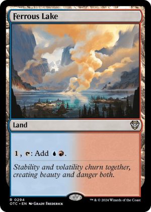 Ferrous Lake [Commander: Outlaws of Thunder Junction]