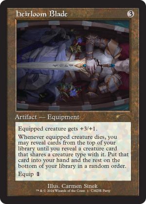 Heirloom Blade (Retro Frame) [WPN & Gateway Promos]