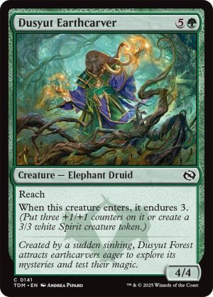 Dusyut Earthcarver [Tarkir: Dragonstorm]