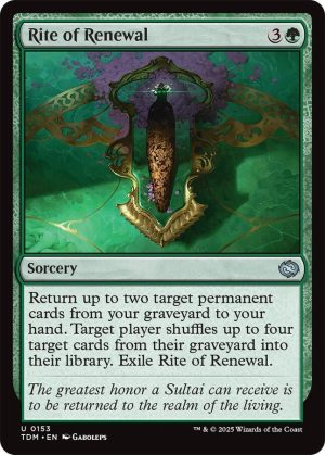 Rite of Renewal [Tarkir: Dragonstorm]