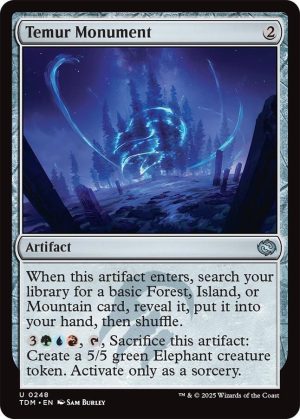 Temur Monument [Tarkir: Dragonstorm]