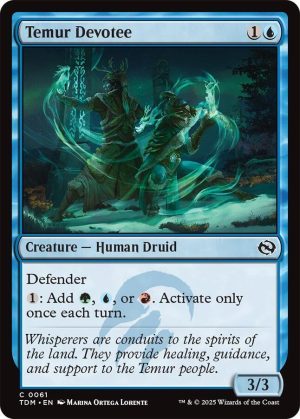 Temur Devotee [Tarkir: Dragonstorm]