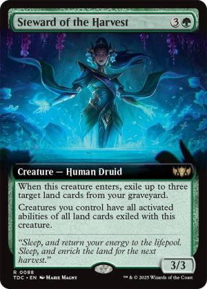 Steward of the Harvest (Extended Art) [Commander: Tarkir: Dragonstorm]