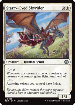 Starry-Eyed Skyrider [Tarkir: Dragonstorm]