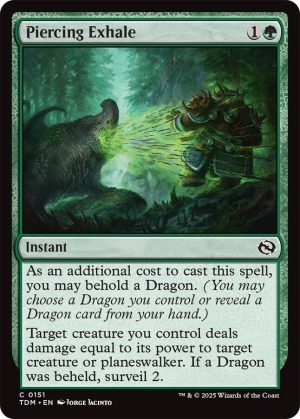 Piercing Exhale [Tarkir: Dragonstorm]