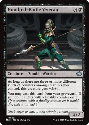 Hundred-Battle Veteran [Tarkir: Dragonstorm]