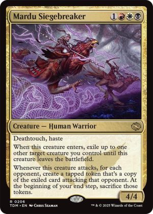 Mardu Siegebreaker [Tarkir: Dragonstorm]