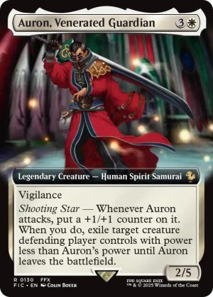 Auron, Venerated Guardian (Extended Art) [Commander: FINAL FANTASY]