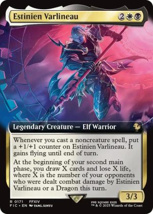 Estinien Varlineau (Extended Art) [Commander: FINAL FANTASY]